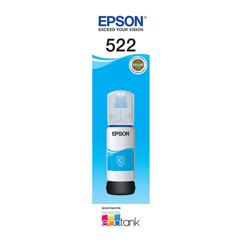 Epson 522 Cyan Ink Bottle