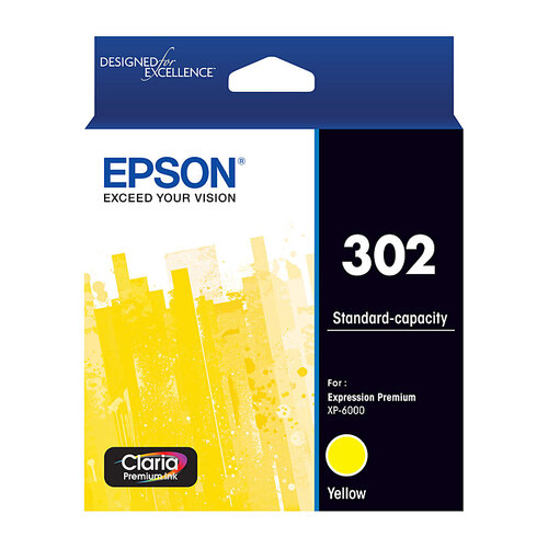 Epson 302 Yellow Ink Cartridge