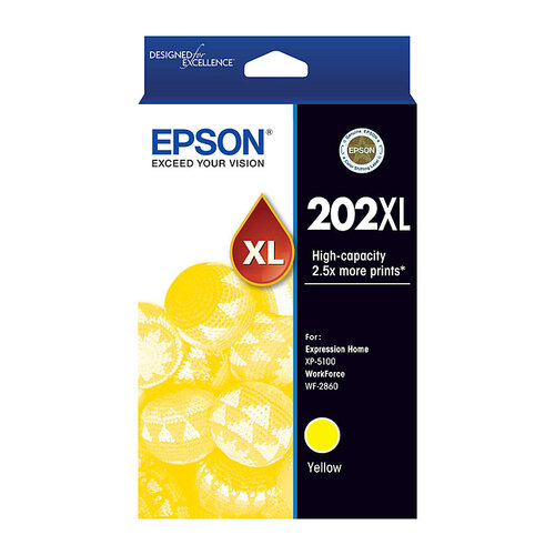 Epson 202 XL Yellow Ink Cartridge