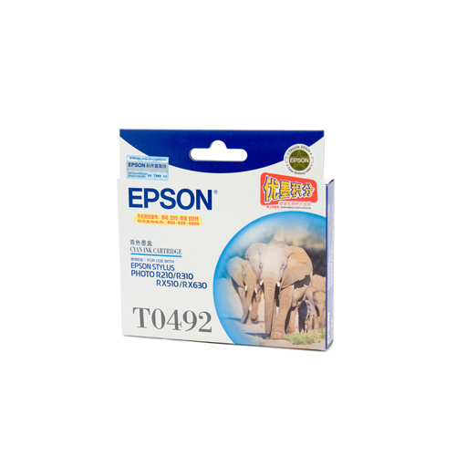 Epson T0492 Cyan Ink Cartridge -  430 pages