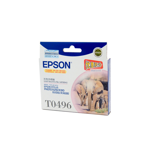 Epson T0496 Light Magenta Ink Cartridge - 430 pages