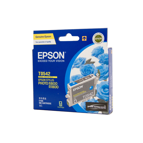 Epson T0542 Cyan Ink Cartridge - 440 pages