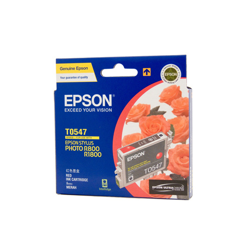 Epson T0547 Red Ink Cartridge - 440 pages