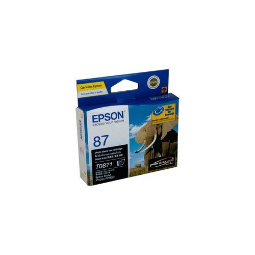 Epson T0871 Photo Black Ink Cartridge - 5630 pages