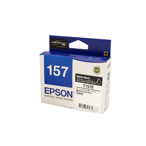 Epson T1578 Matte Black Ink Cartridge 