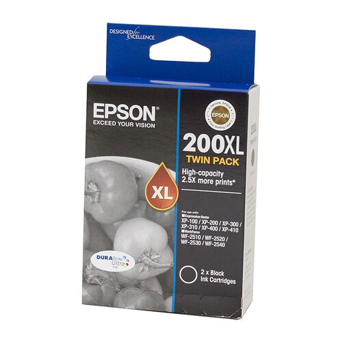 Epson 200 XL Black Twin Pack