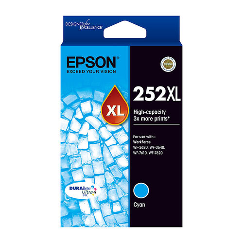 Epson 252 XL Cyan Ink Cartridge