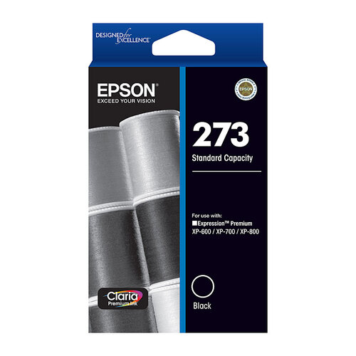 Epson 273 Black Ink Cartridge - 250 pages