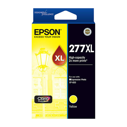 Epson 277 XL Yellow Ink Cartridge - 740 pages