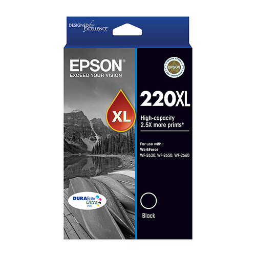 Epson 220 XL Black Ink Cartridge