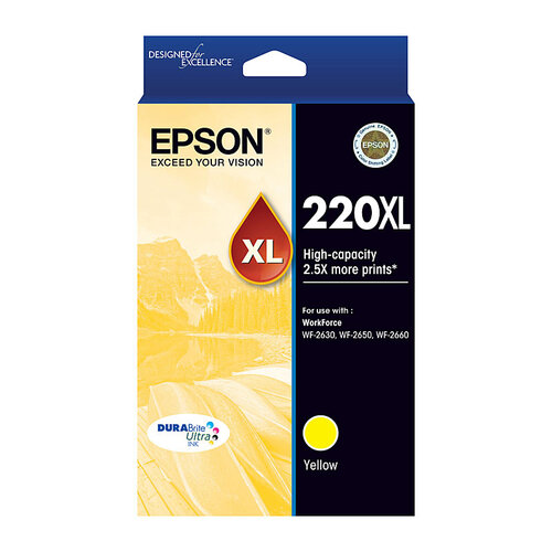 Epson 220 XL Yellow Ink Cartridge