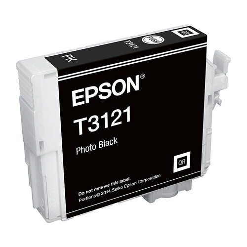 Epson T3121 Photo Black Ink Cartridge