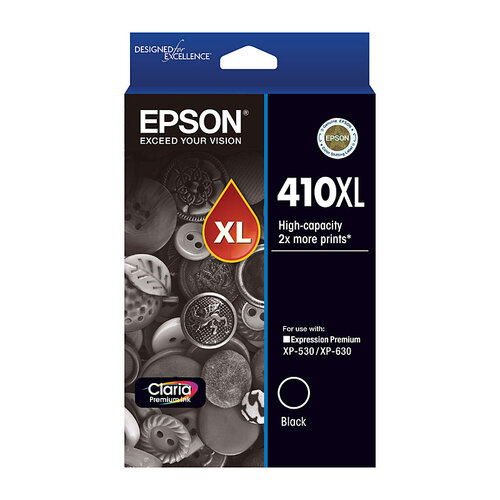 Epson 410XL Black Ink Cart