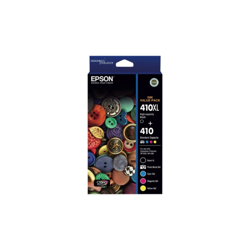 Epson 410 Ink Value Pack (BXL PB C M & Y)