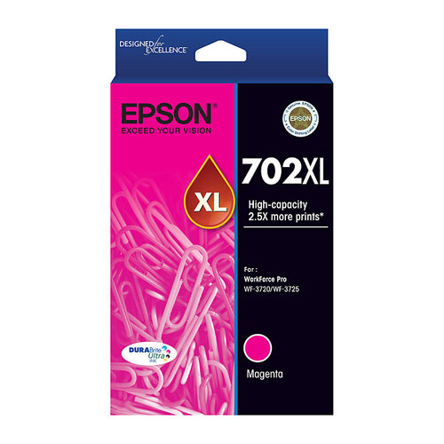 Epson 702 XL Magenta Ink Cartridge