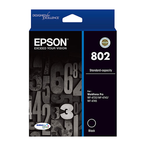 Epson 802 Black Ink Cartridge