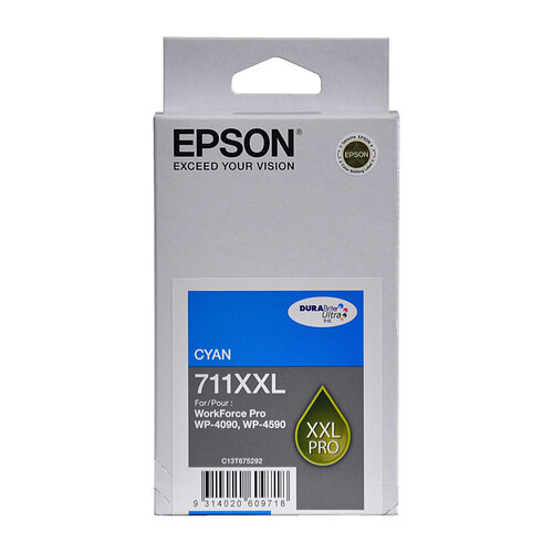 Epson 711XXL Cyan Ink Cartridge - 3400 pages