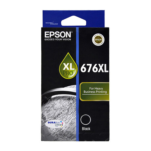 Epson 676XL Black Ink Cartridge - 2400 pages