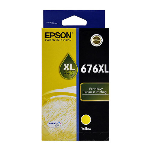Epson 676XL Yellow Ink Cartridge - 1200 pages