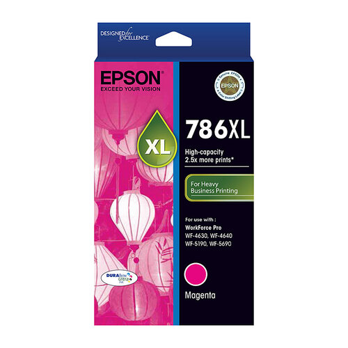 Epson 786XL Magenta Ink Cartridge 