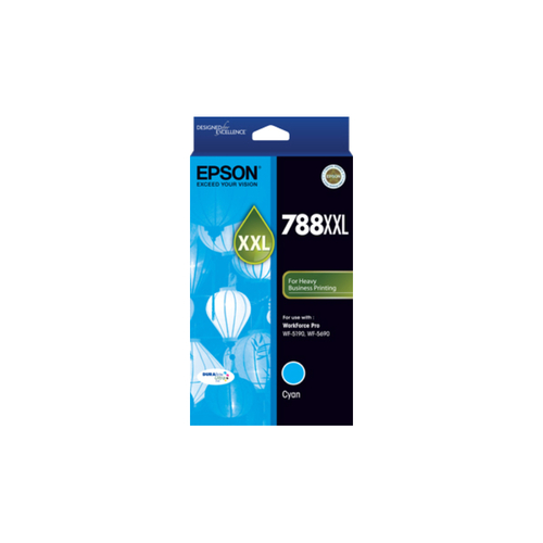 Epson 788XXL Cyan Ink Cartridge - 4000 pages