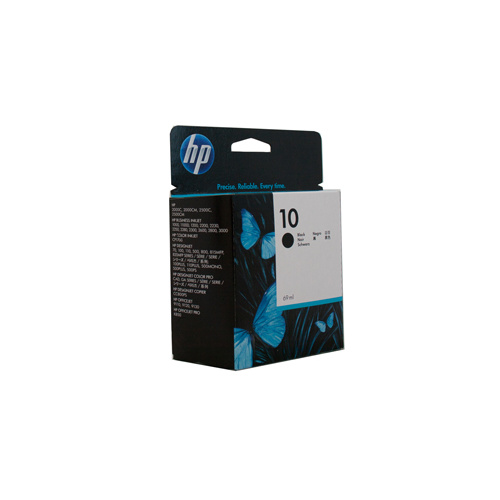 HP #10 Black Ink Cartridge - 74ml - 1430 pages 