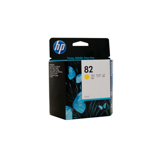 HP #82 Yellow Ink Cartridge - 3200 pages