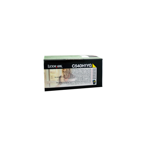Lexmark C540H1YG Yellow Toner - 2000 pages