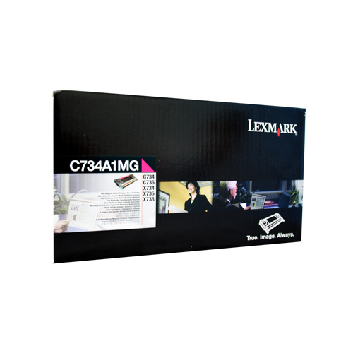 Lexmark C734 Magenta Toner Cartridge - 6000 pages