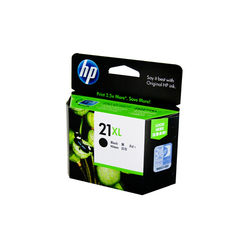 HP #21XL HY Black Ink Cartridge - 475 pages