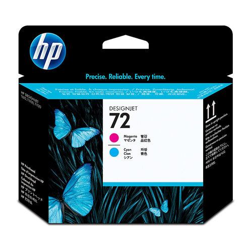 HP #72 Cyan / Magenta Printhead 