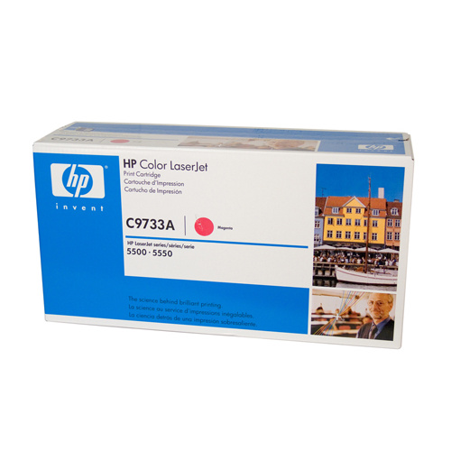 HP #645A Magenta Toner Cartridge - 12000 pages 