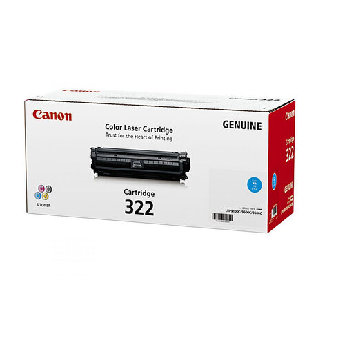 Canon CART322 Cyan Toner - 7500 Pages 