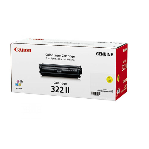 Canon CART322 Yellow High Yield Toner - 15000 Pages 