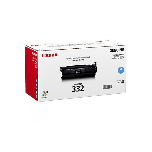 Canon CART332 Cyan Toner Cartridge - 6400 pages