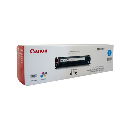 Canon CART416 Cyan Toner - 1500 Pages