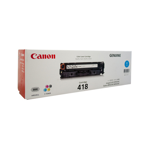 Canon CART418 Cyan Toner - 2900 Pages