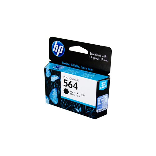 HP #564 Black Ink Cartridge - 250 pages