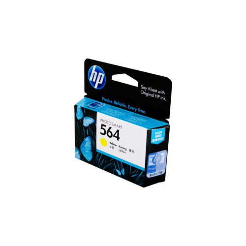 HP #564 Yellow Ink Cartridge - 300 pages