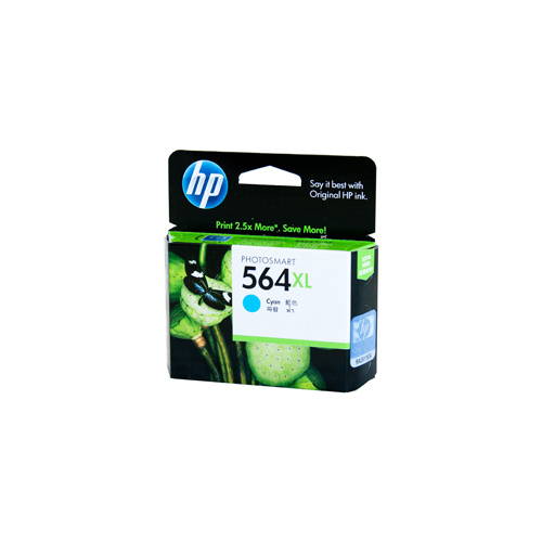 HP #564XL Cyan Ink Cartridge - 750 pages