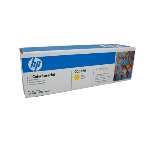 HP #304A Yellow Toner Cartridge - 2800 pages 