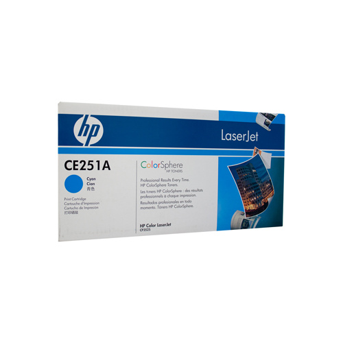 HP #504A Cyan Toner Cartridge - 7000 pages 