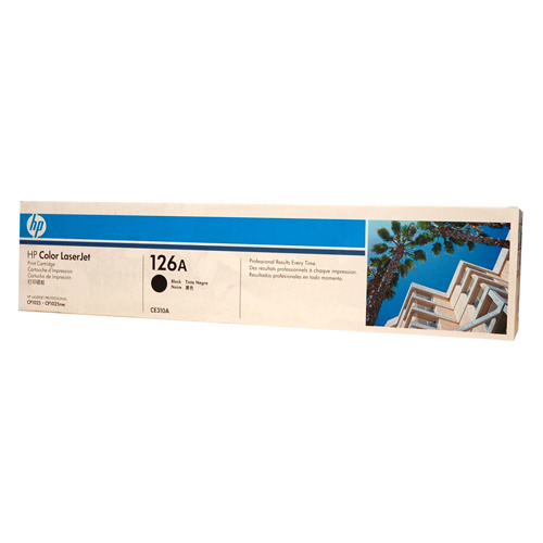 HP #126A Black Toner Cartridge - 1200 pages 