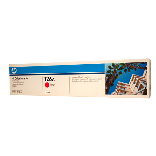 HP #126A Magenta Toner Cartridge - 1000 pages 