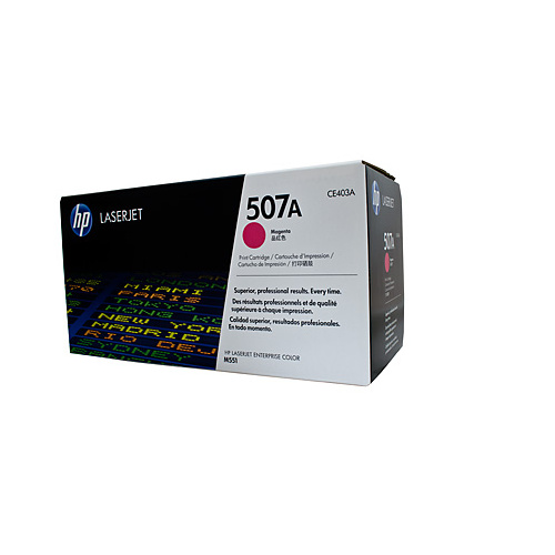 HP #507A Magenta Toner Cartridge - 6000 pages