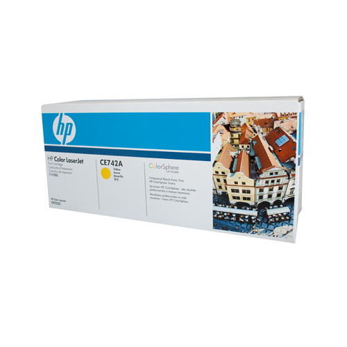 HP #307A Yellow Toner Cartridge - 7300 pages 