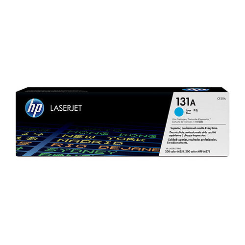 HP #131A Cyan Toner Cartridge - 1800 pages