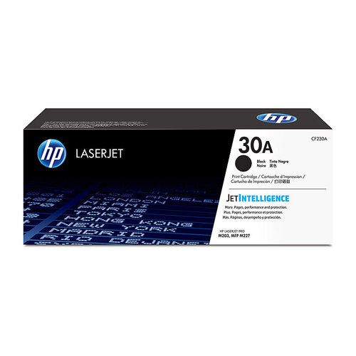 HP #30A Black Toner Cartridge - 1600 pages
