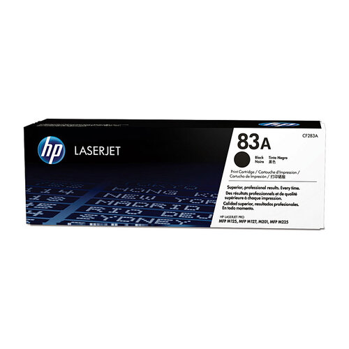 HP #83A Black Toner Cartridge - 1500 pages
