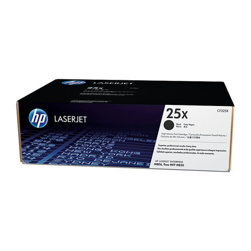 HP #25X Black Toner Cartridge - 40000 pages